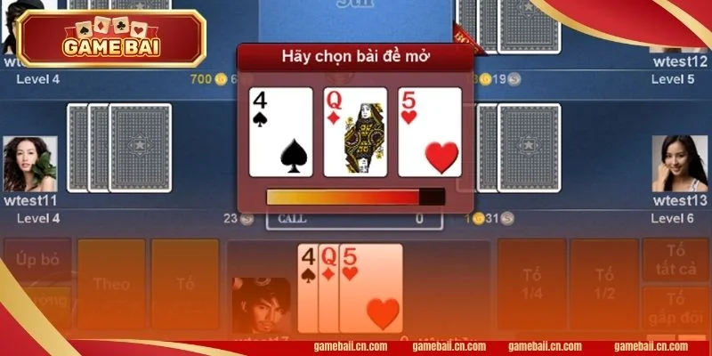 Trò chơi đánh bài Xì Tố nổi tiếng tại cổng Game Bài.